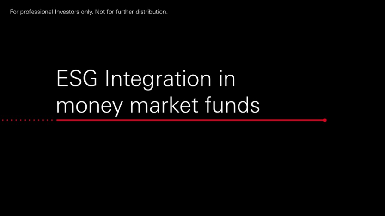 ESG-Integration in HSBC-Geldmarktfonds
